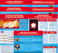 Комплект таблиц Основы гражданской обороны МЧС РФ (13 штук)	 - «globural.ru» - Клин