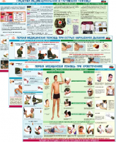 Комплект плакатов "Оказание первой доврачебной медицинской помощи" - «globural.ru» - Клин