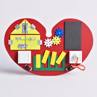 Бизиборд "Любящее сердце" - «globural.ru» - Клин