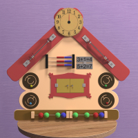 Бизиборд "Теремок" - «globural.ru» - Клин