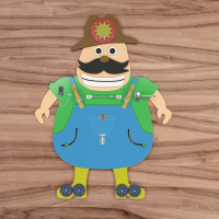 Бизиборд "Умелый садовник" - «globural.ru» - Клин