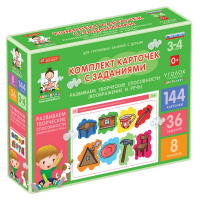 Комплект карточек с заданиями для групповых занятий с детьми от 3 до 4 лет. Развиваем творческие способности (воображение и речь). - «globural.ru» - Клин