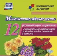 Тематические карточки "Многолетние садовые цветы" - «globural.ru» - Клин