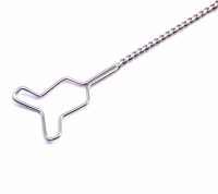 Зонд массажный "Мишка" с витой ручкой с колечком (автор Микляева Ю.В.) - «globural.ru» - Клин