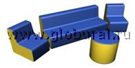Комплект «Дарья -7» (без подлокотников, ВИК) - «globural.ru» - Клин