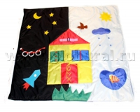 Дидактический коврик «День и Ночь» (ВИК) - «globural.ru» - Клин