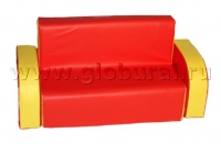 Диван с подлокотниками 90*35*45/20см (ВИК) - «globural.ru» - Клин