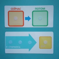Двусторонний планшет "Сейчас - потом" - «globural.ru» - Клин