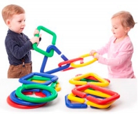 Набор Полидрон Гигант "Цепочки" - «globural.ru» - Клин