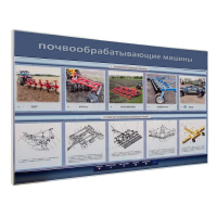Электрифицированный светодинамический стенд «Почвообрабатывающие машины» - «globural.ru» - Клин