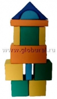 Мягкий модуль-конструктор "Городок" 2 (ВИК) - «globural.ru» - Клин