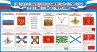 Стенд "Государственные и военные символы РФ" - «globural.ru» - Клин