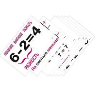 Опорные таблицы по математике 1 класс - «globural.ru» - Клин