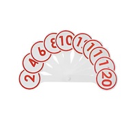 Касса-веер цифр от 0 до 20 - «globural.ru» - Клин