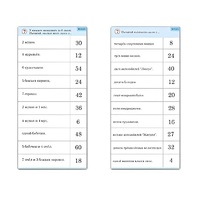 Комплект карточек (10) "Обучающий калейдоскоп. Умножение на 3, 4 и 6" - «globural.ru» - Клин