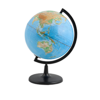 Глобус физический D=200 мм - «globural.ru» - Клин