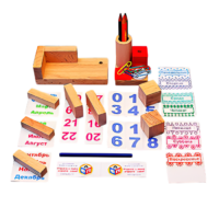 Игровой набор Фребеля "Календарь настольный" - «globural.ru» - Клин