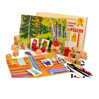 Игровой набор Фребеля "Три медведя" (серия "Сказочный мир". Выпуск 2) - «globural.ru» - Клин