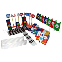 Комплект для изучения ПДД «Главная дорога» - «globural.ru» - Клин