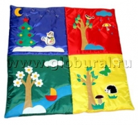 Дидактический коврик  «Времена года» (ВИК) - «globural.ru» - Клин