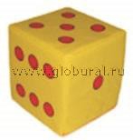 Кубик «Бросайка» с точками - «globural.ru» - Клин
