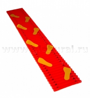 Дорожка массажная со следами(в чехле из кожи) - «globural.ru» - Клин