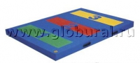 Спортивный мат с цифровыми линиями (ВИК) - «globural.ru» - Клин