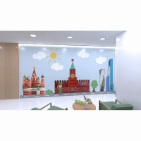 Настенная панель «Кремль» - «globural.ru» - Клин