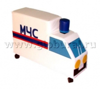 Напольная мягкая игрушка «МЧС» каталка - «globural.ru» - Клин