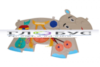 Дидактическая панель "Бегемот" - «globural.ru» - Клин