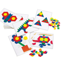 Пособие-карточки для мозаики "Геометрические фигуры" - «globural.ru» - Клин