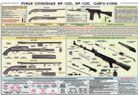 Плакат "Ружья служебные МР-133С, МР-153С, Сайга-410КВ" - «globural.ru» - Клин