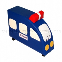 Напольная мягкая игрушка «Полиция»  каталка - «globural.ru» - Клин