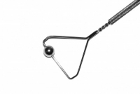 Зонд массажный для миогимнастики с бусинкой на толстой ручке с накаткой (Автор Томилина С.М.) - «globural.ru» - Клин