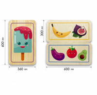 Набор стеновых панелей «Милая еда - Радуга вкуса» - «globural.ru» - Клин