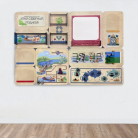 Дидактическая настенная панель «Край северный, родной. ХМАО» - «globural.ru» - Клин