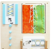 Дидактическая панель со шнуровкой - «globural.ru» - Клин