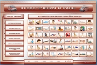 Трехсекционный базовый комплект "Травмы. Кровотечения. Ожоги" для учащихся общеобразовательных учреждений - «globural.ru» - Клин