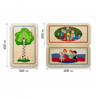 Набор стеновых панелей «Символы России - Традиции» - «globural.ru» - Клин