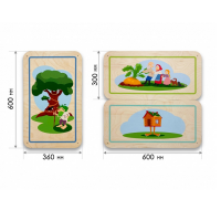 Набор стеновых панелей «Мир сказки - У Лукоморья» - «globural.ru» - Клин