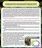 Стенд "Основы военной службы" - «globural.ru» - Клин