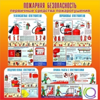 Стенд "Пожарная безопасность" (вариант 2 в ассортименте) - «globural.ru» - Клин