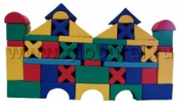 Мягкий модуль-конструктор "Замок" 4.4. - «globural.ru» - Клин