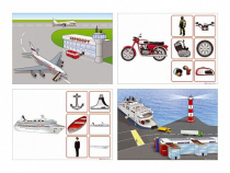 Комплект сенсомоторных дидактических материалов "Авто-1.02" - «globural.ru» - Клин