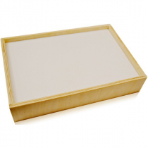 Мини планшет для рисования песком из дерева с белой подсветкой  - «globural.ru» - Клин