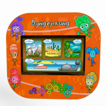 Сенсорный настенный коррекционно- развивающий логопедический комплекс "Вундеркинд" Logo 4 - «globural.ru» - Клин