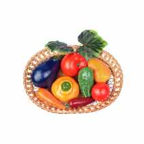 Муляжи "Корзина с овощами" - «globural.ru» - Клин