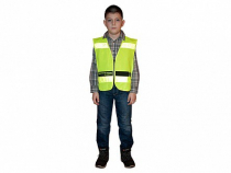 Световозвращающий жилет на молнии для пешеходов - «globural.ru» - Клин