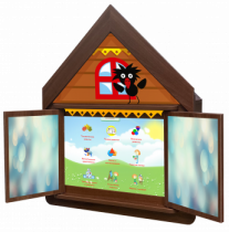 Логопедический комплекс "Домик Антошки" (навесной) - «globural.ru» - Клин