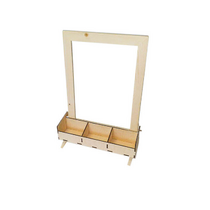 Прозрачный мольберт с отделами - «globural.ru» - Клин